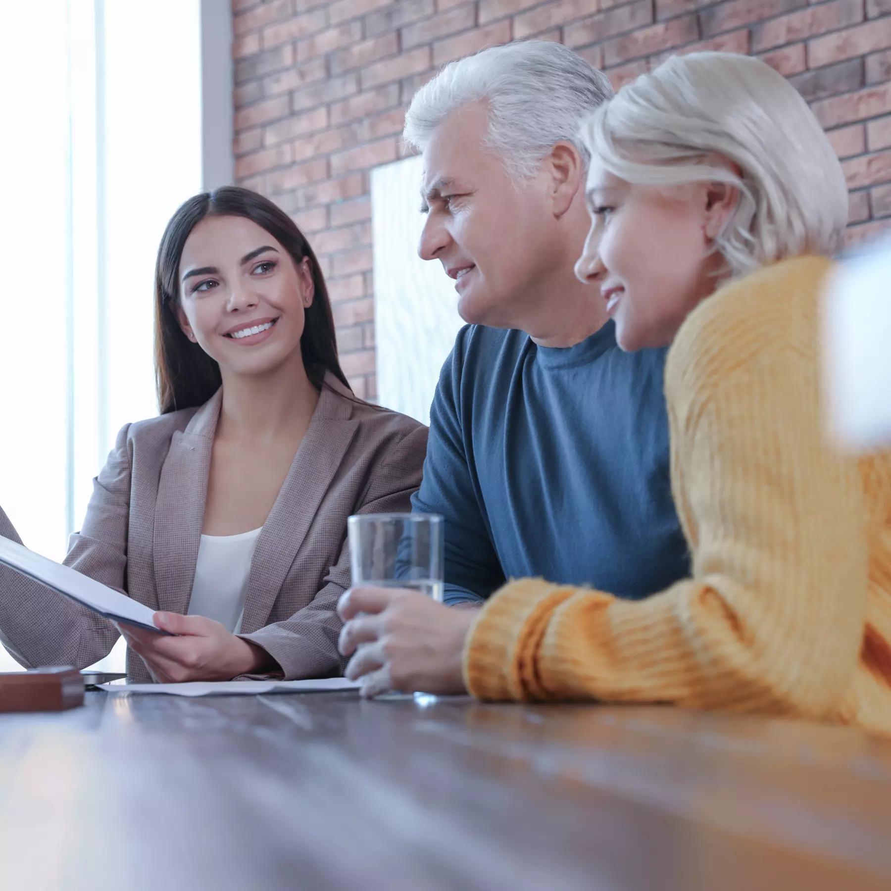 financial advisor advising clients through an advisor managed account with a donor advised fund